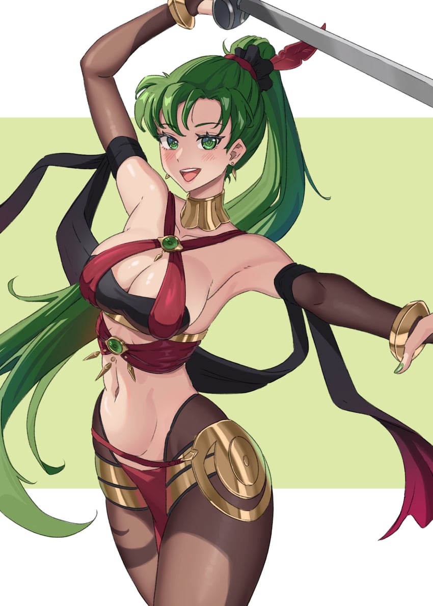 lyn and dorothea arnault (fire emblem and 2 more) drawn by emmettart
