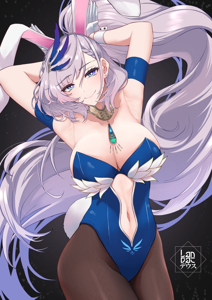 pavolia reine (hololive and 1 more) drawn by landacdeus