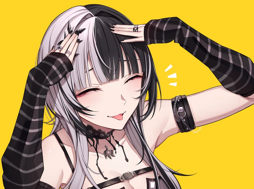 shiori novella (hololive and 1 more) drawn by nurufufufu
