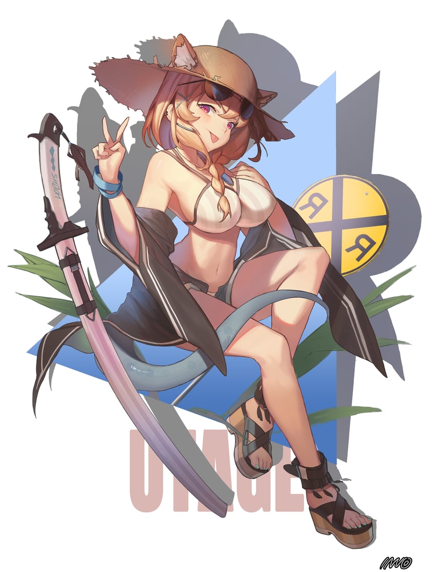 utage (arknights) drawn by innochan