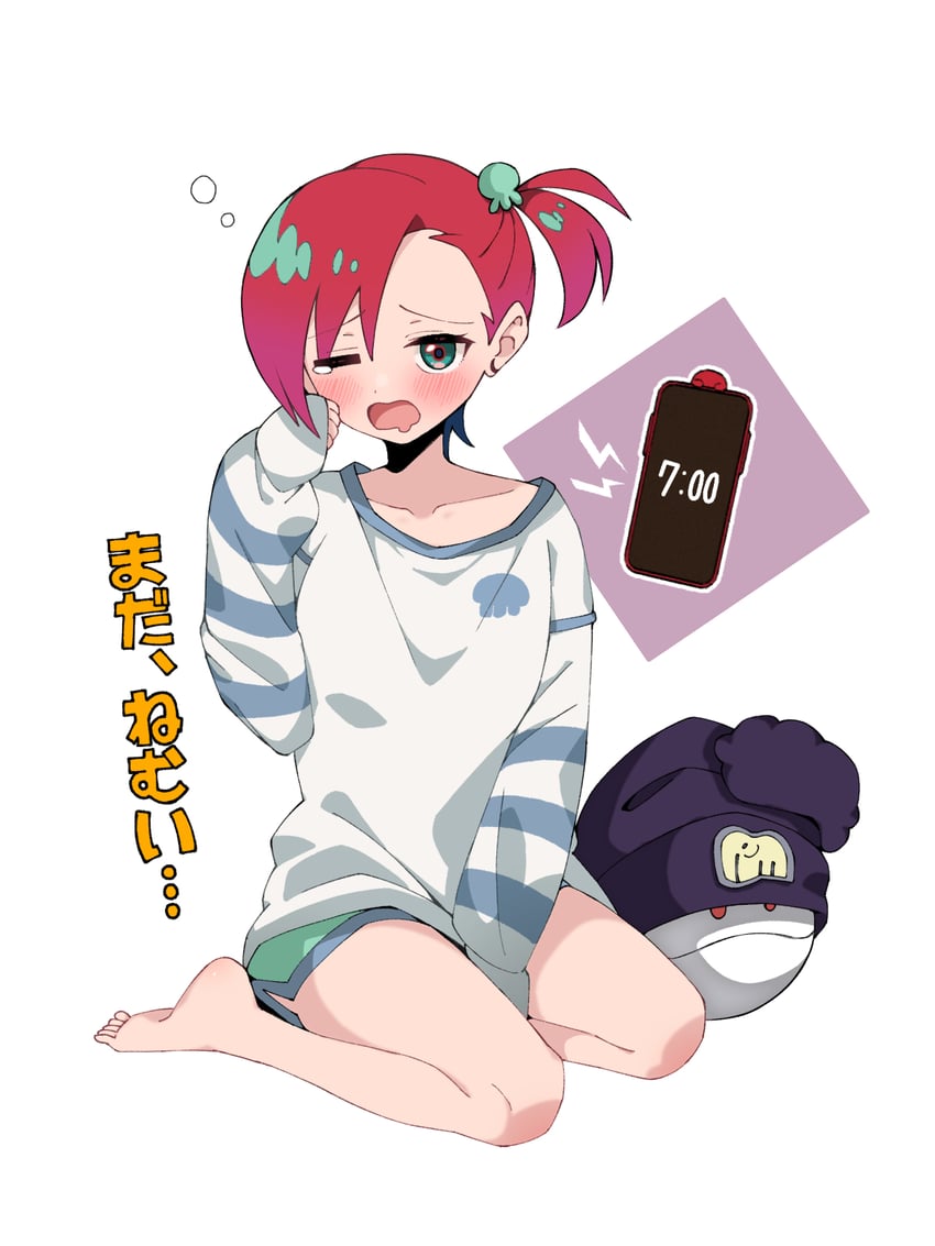 amate yuzuriha and haro (gundam and 1 more) drawn by sabi1234