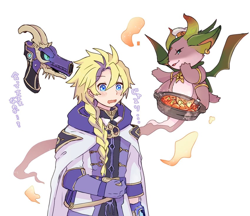 buerillabaisse de nouvelles, clavkiys the magikey skyblaster, and magikey maftea (yu-gi-oh!) drawn by ei_(tdnei666)