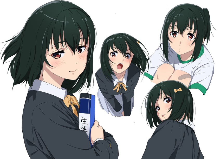 mifune shioriko (love live! and 1 more) drawn by moshi_(0364p)