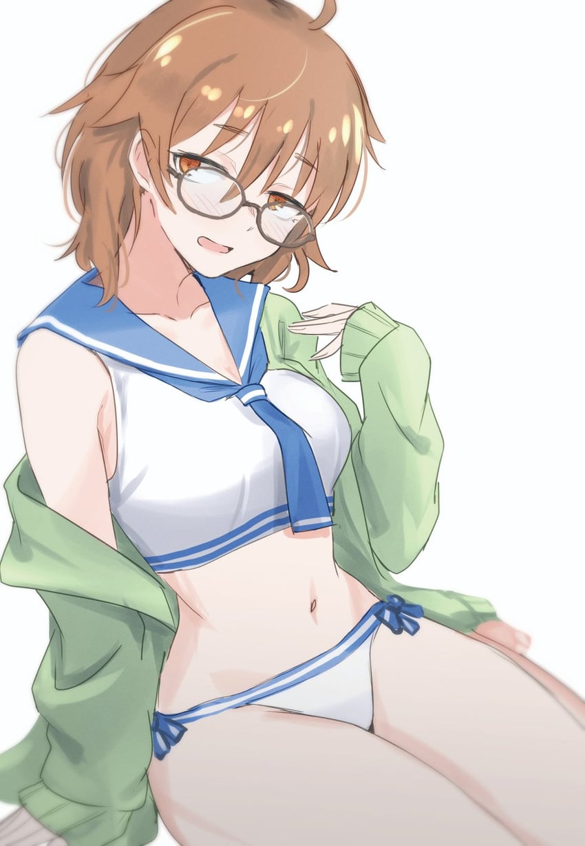 araki hina (idolmaster and 1 more) drawn by unu_(unucence)