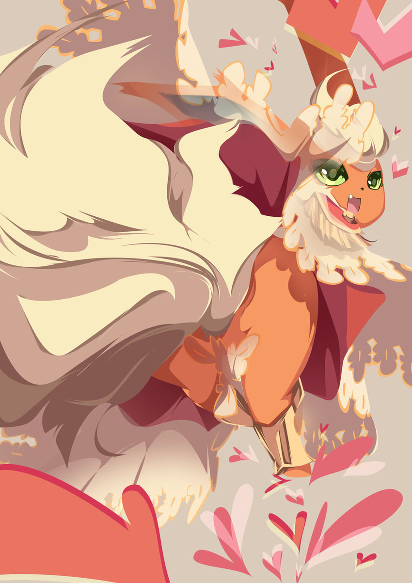nero claudius and flareon (fate and 3 more) drawn by msg01