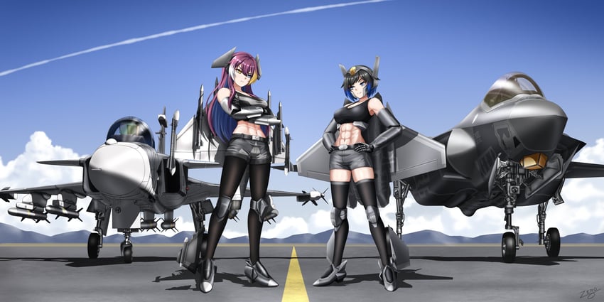 alina svard kovalenko and avee (original and 2 more) drawn by zero_(73ro)