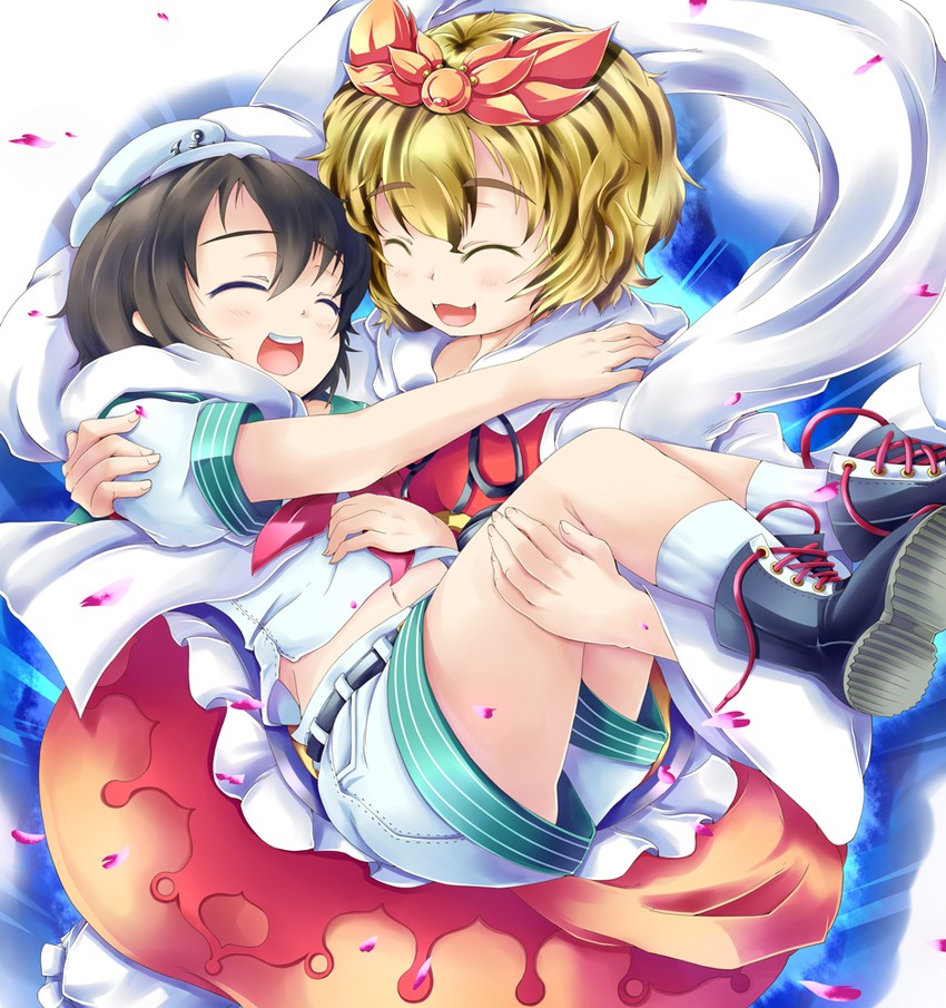 toramaru shou and murasa minamitsu (touhou) drawn by konata_gazel