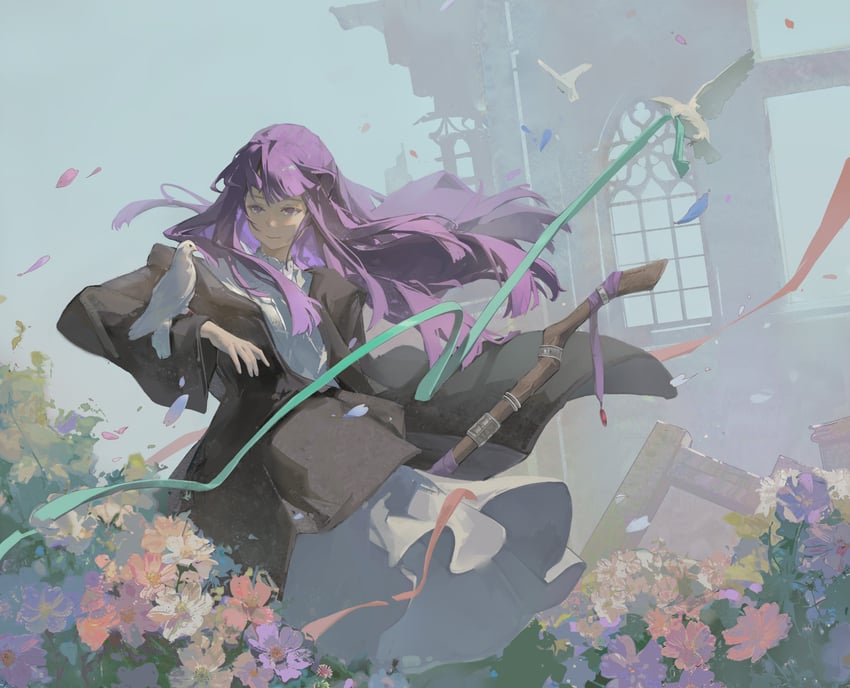 fern (sousou no frieren) drawn by miren_de_du_nan