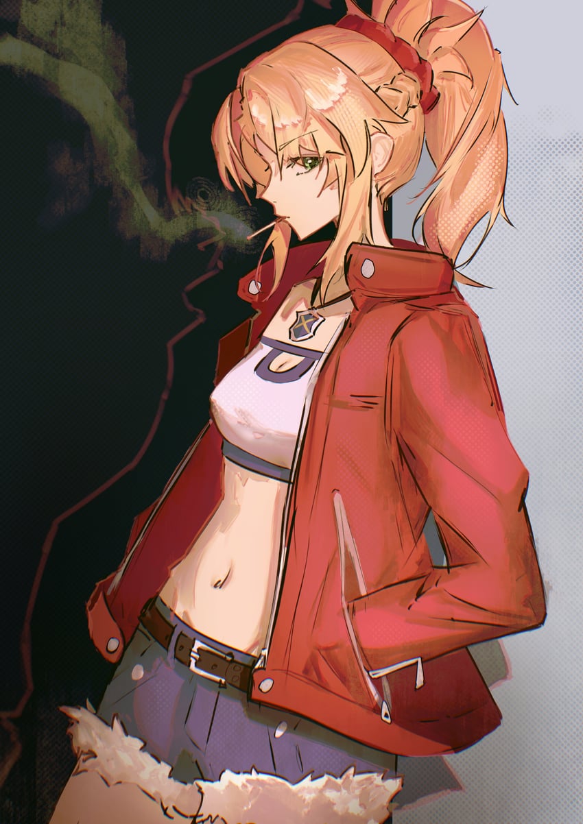 mordred (fate and 1 more) drawn by peemy
