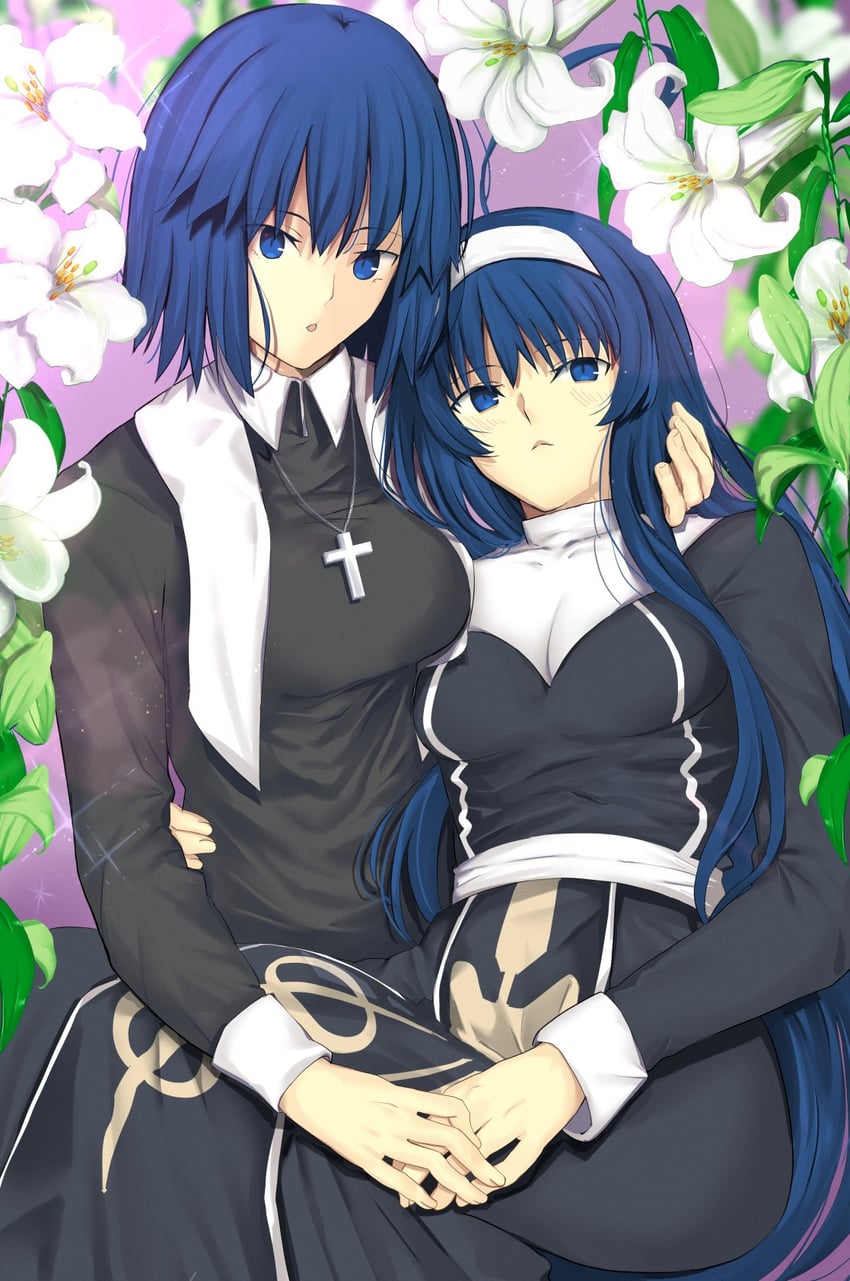 ciel and orie ballardiae harada (tsukihime and 1 more) drawn by iro_(sekaixiro)