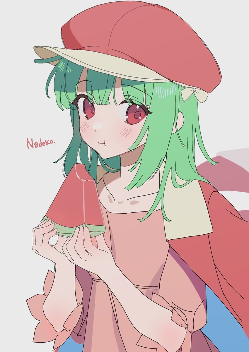 sengoku nadeko (monogatari and 1 more) drawn by mono_(mono_zzz)