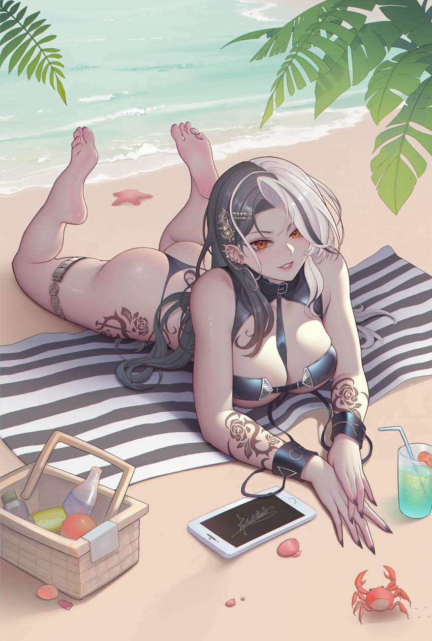 rosanna (goddess of victory: nikke) drawn by xiumu_bianzhou