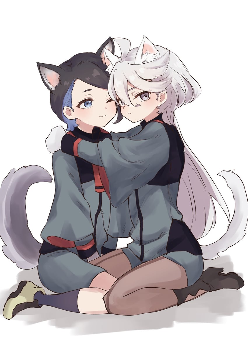 miorine rembran and nika nanaura (gundam and 1 more) drawn by mametaka_0216