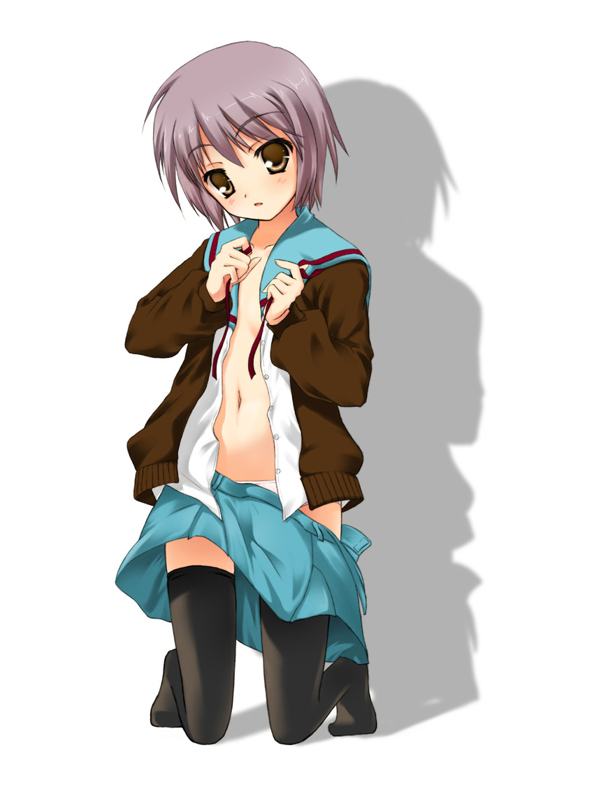 nagato yuki (suzumiya haruhi no yuuutsu) drawn by oozora_itsuki