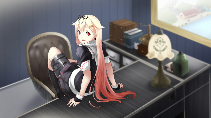 yuudachi and yuudachi kai ni (kantai collection) drawn by ojiyaaa