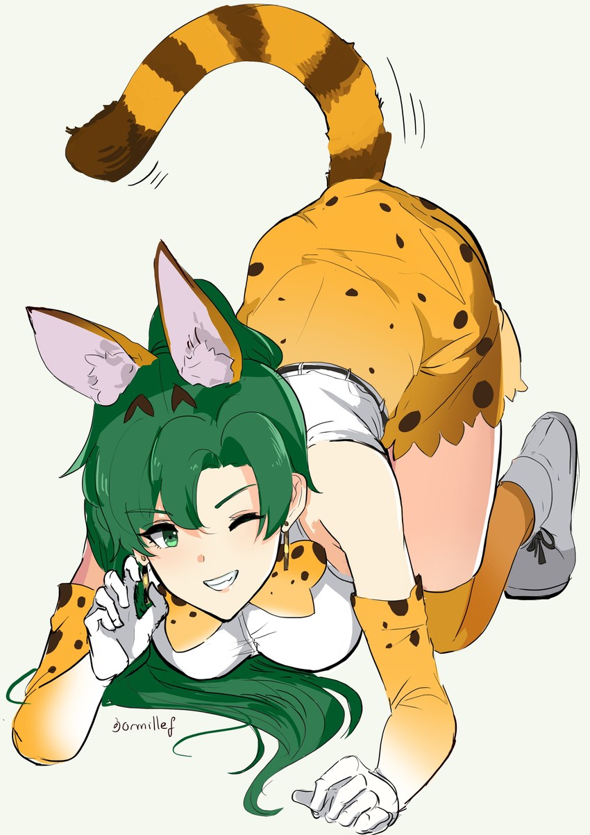 serval and lyn (fire emblem and 2 more) drawn by ormille