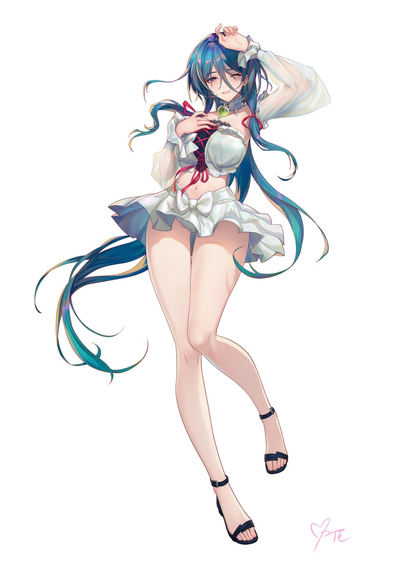 natasha (honkai and 1 more) drawn by ninetails_(artist)