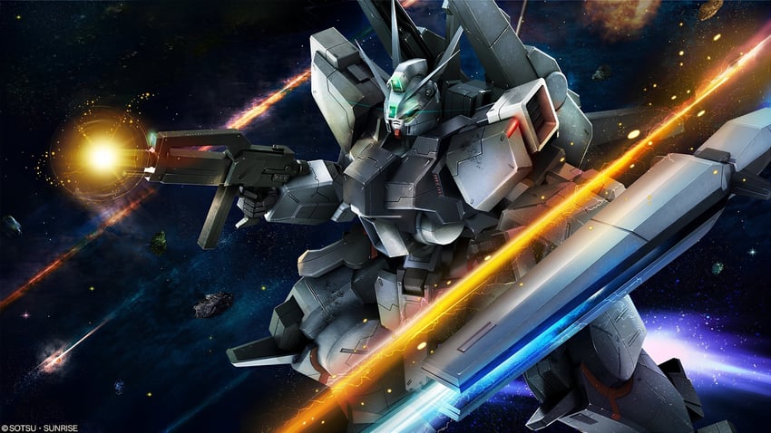 silver bullet and silver bullet funnel test type (gundam and 4 more) drawn by tenjin_hidetaka