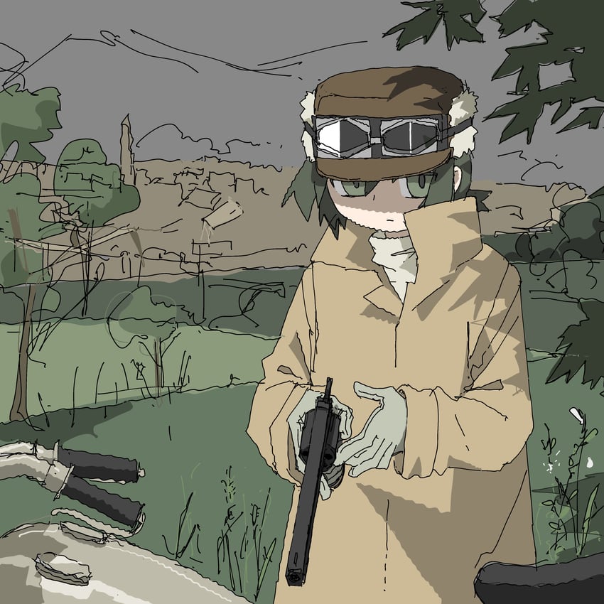 kino and hermes (kino no tabi) drawn by tsukumizu_yuu