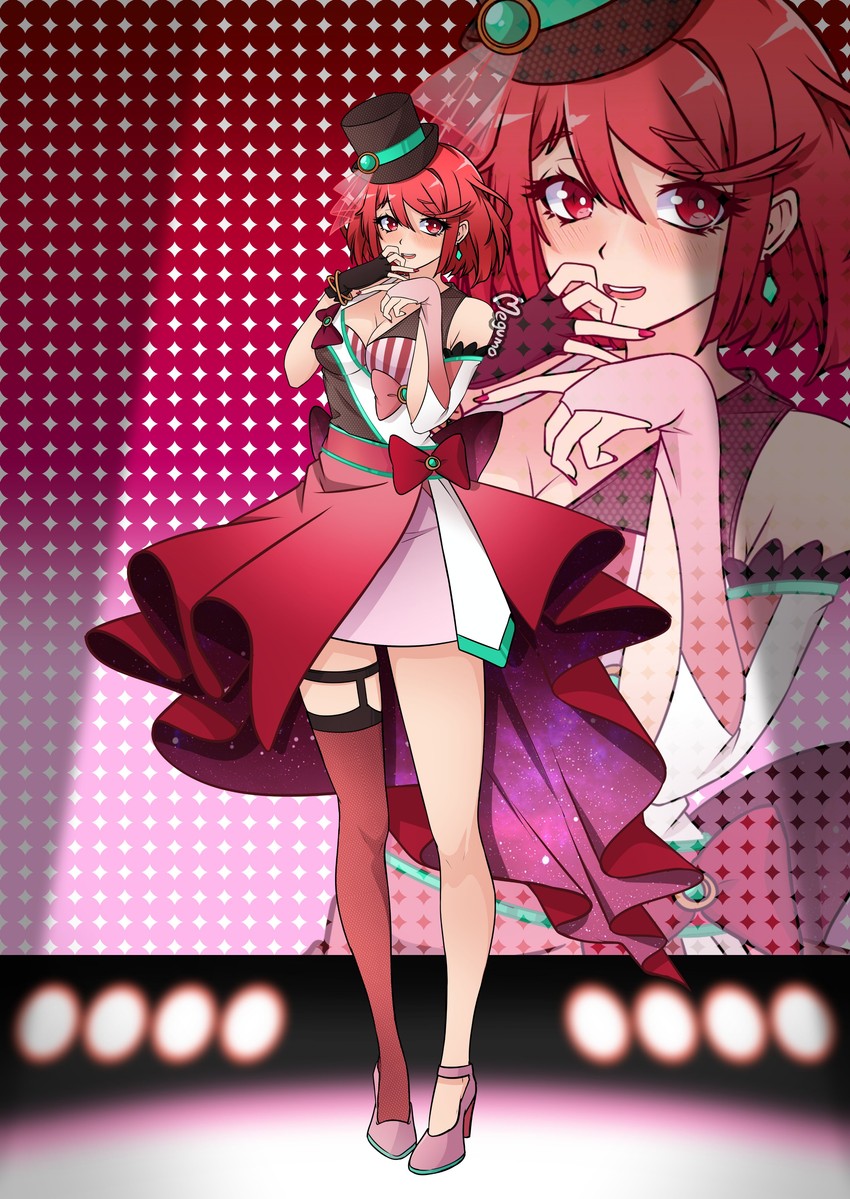 pyra (xenoblade chronicles and 2 more) drawn by megumo