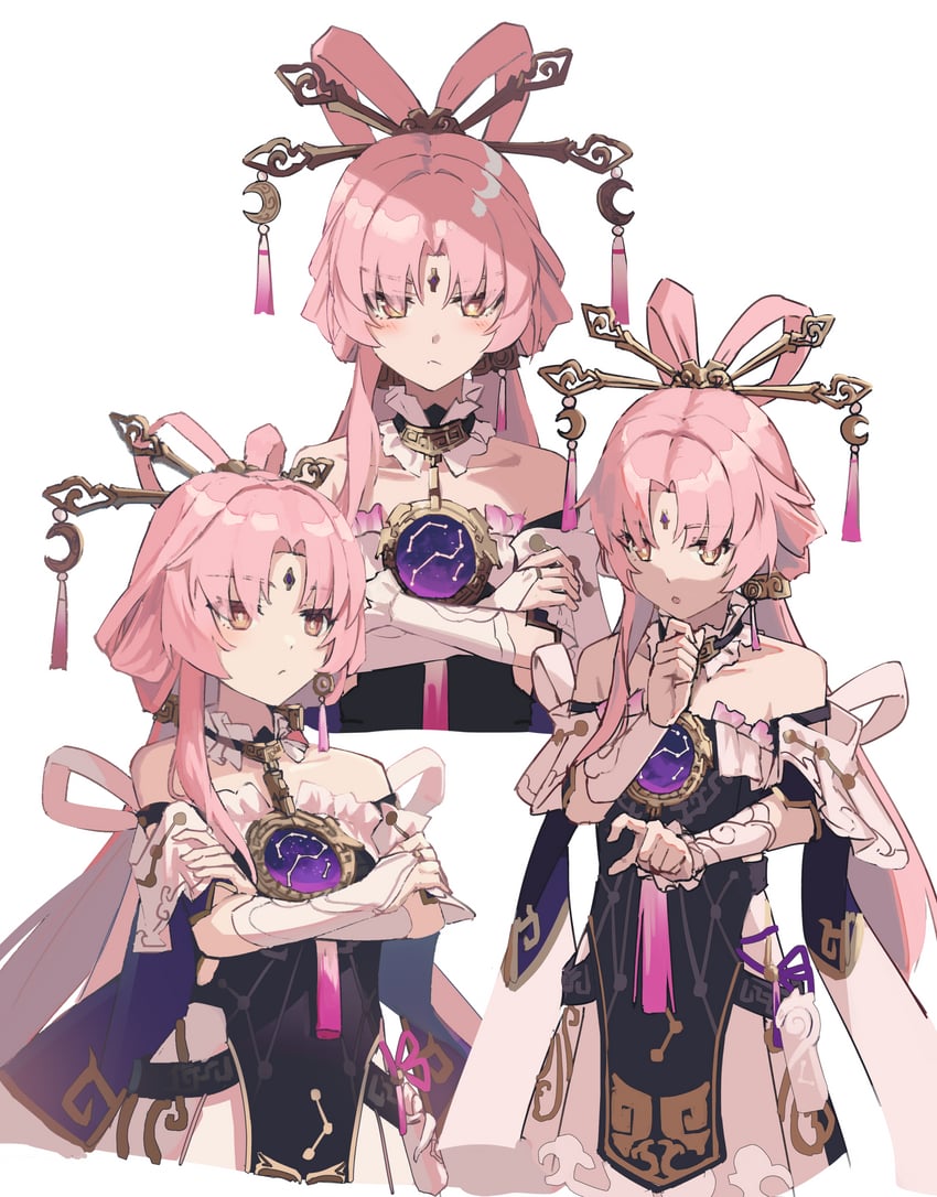 fu xuan (honkai and 1 more) drawn by nagishiro_mito