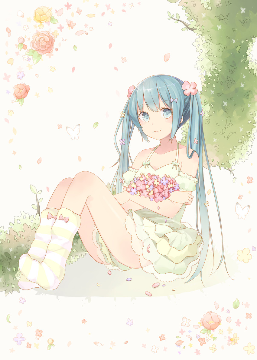 hatsune miku (vocaloid) drawn by minasenagi