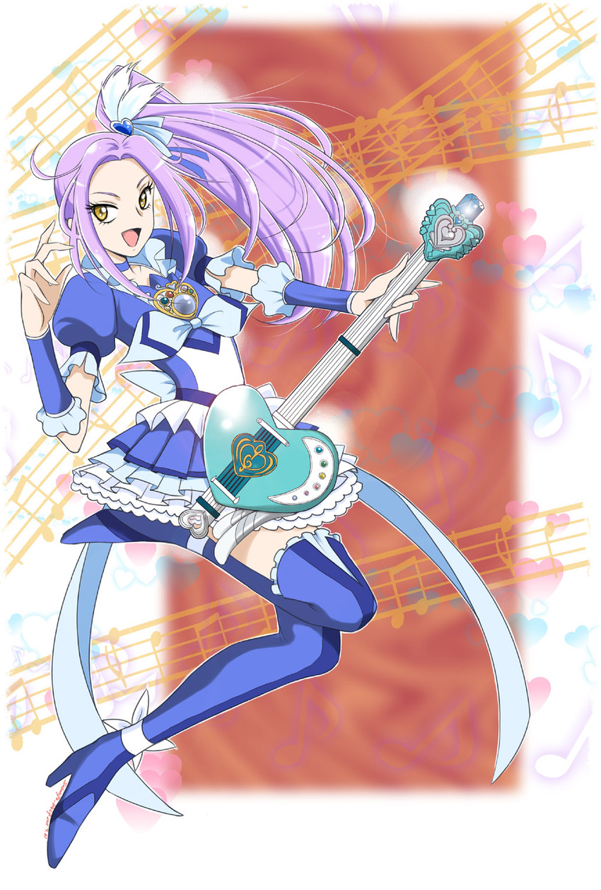 kurokawa eren, seiren, and cure beat (precure and 1 more) drawn by sabachiyo_land