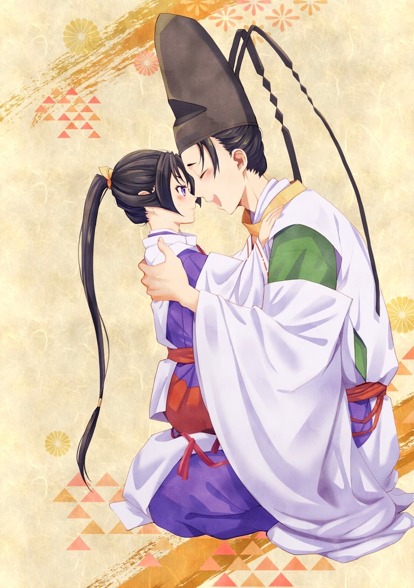 houjou tokiyuki and suwa yorishige (nige jouzu no wakagimi) drawn by selina1022