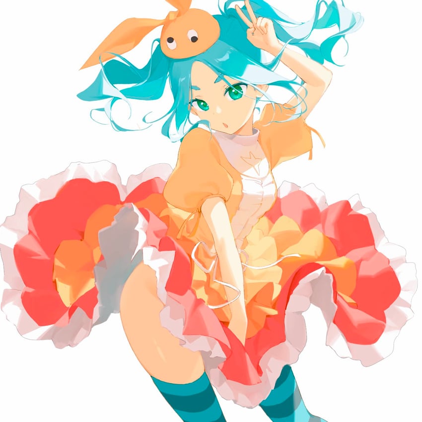 ononoki yotsugi (monogatari and 1 more) drawn by piiman_(yozx15)