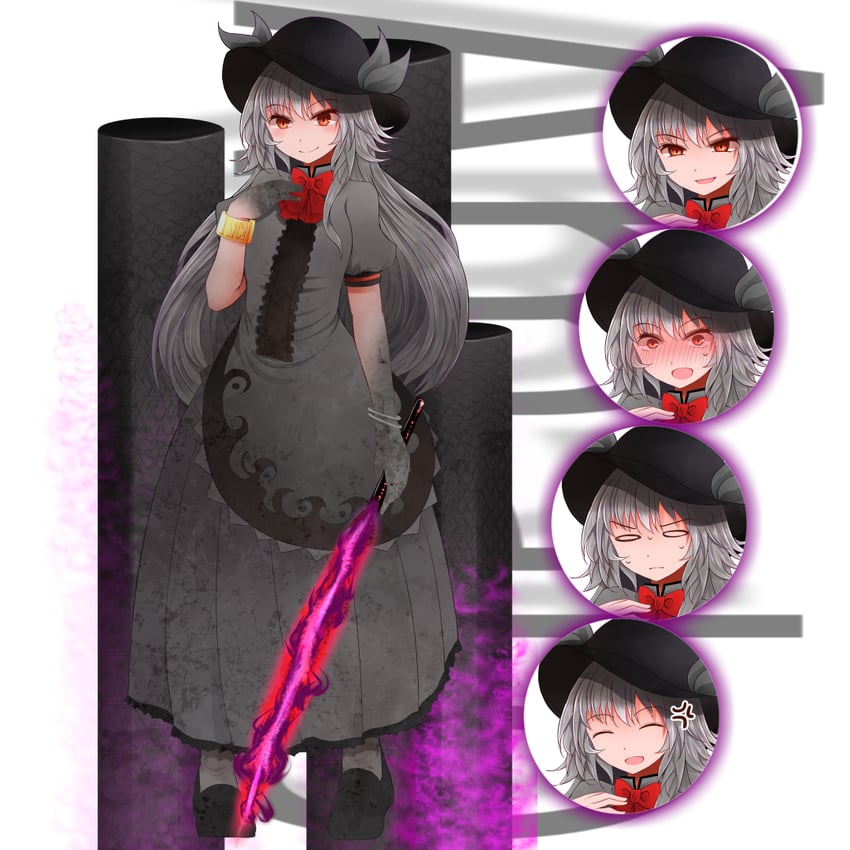 hinanawi tenshi and amato (touhou and 1 more) drawn by arano_oki