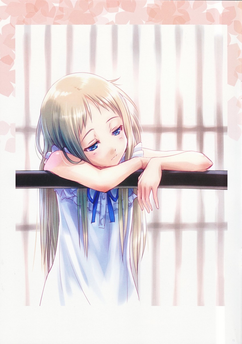honma meiko (ano hi mita hana no namae wo bokutachi wa mada shiranai.) drawn by goto_p