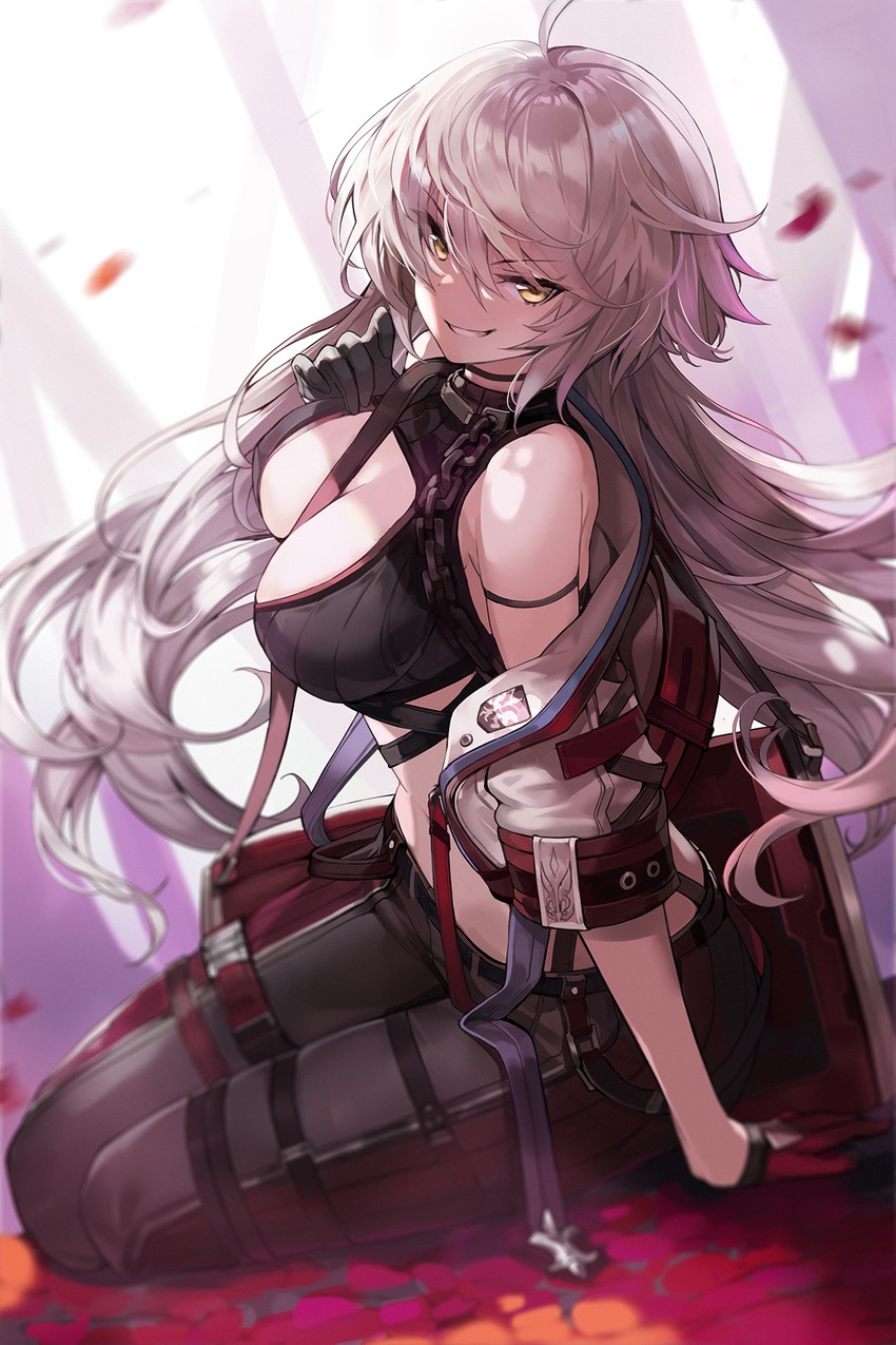 jeanne d'arc alter (fate and 1 more) drawn by goomrrat
