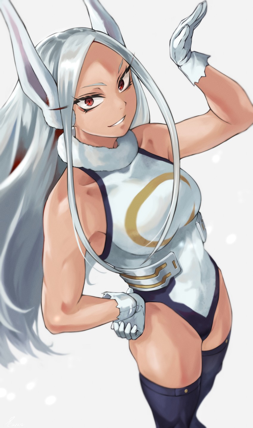 mirko (boku no hero academia) drawn by fengling_(furin-jp)