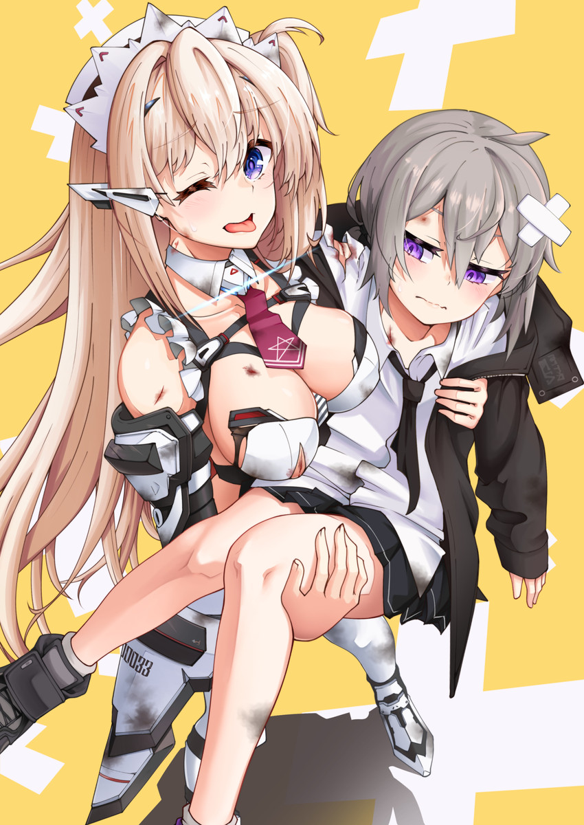 m200 and hanyang type 88 (girls' frontline) drawn by nakiusagi