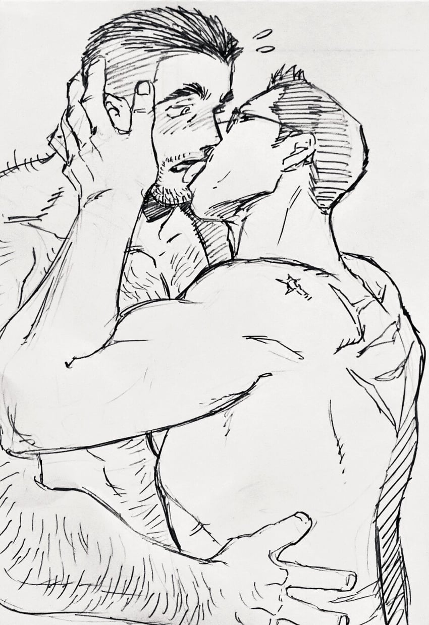billy russell and john rottweil (original) drawn by dickfish_(fishismdick)