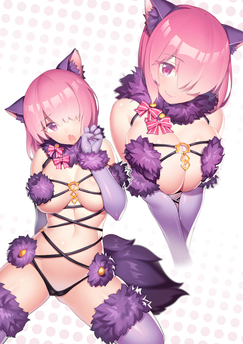 mash kyrielight (fate and 1 more) drawn by fiodo