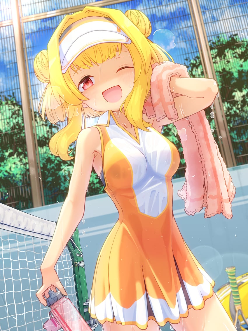 watagi michelle (battle girl high school) drawn by smaragdus_viridi