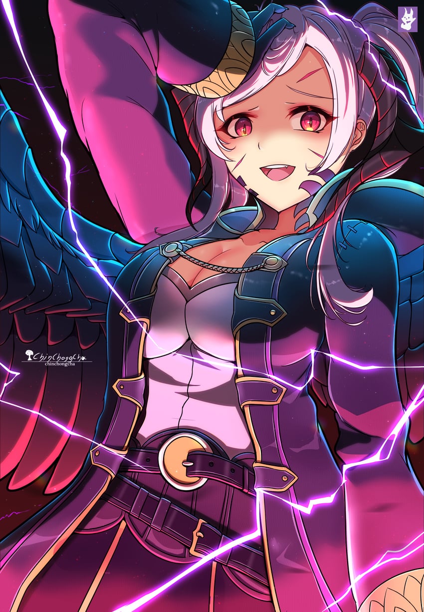 female robin (fire emblem and 2 more) drawn by chinchongcha