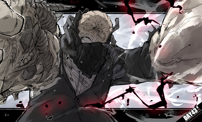 all for one (boku no hero academia) drawn by kankan33333