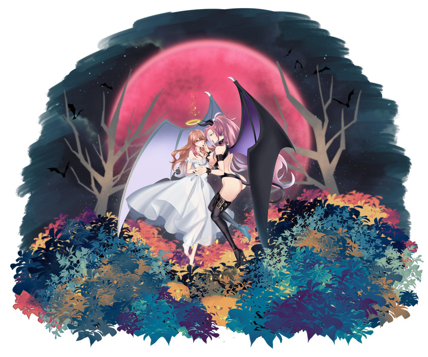 koinu emiko and scarlet destiny (original) drawn by nyacifer