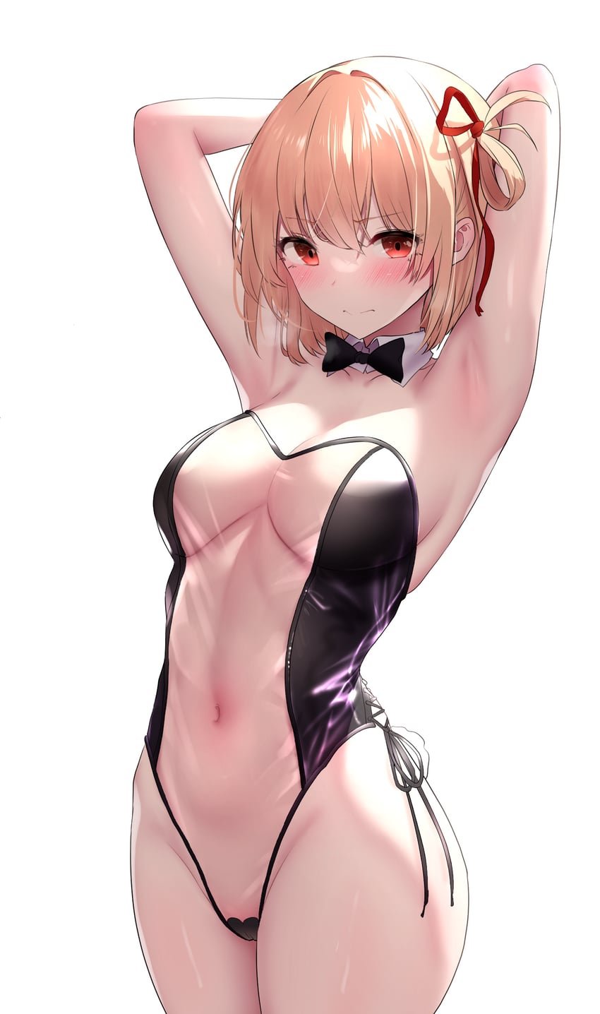 nishikigi chisato (lycoris recoil) drawn by gweda