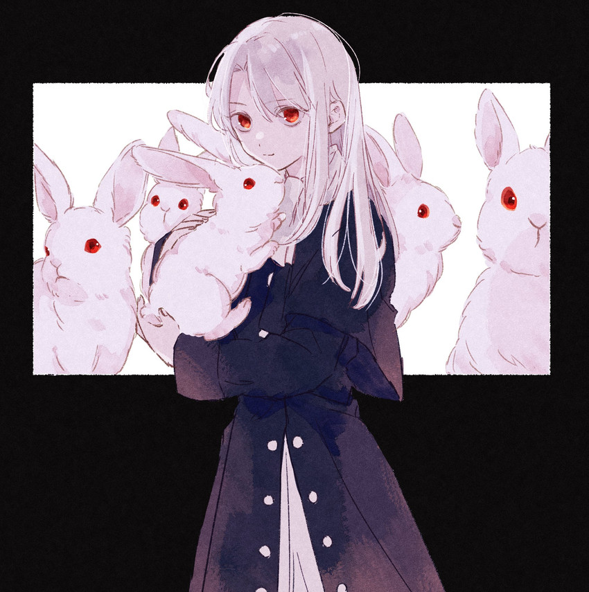 illyasviel von einzbern (fate and 1 more) drawn by machi_(uqyjee)