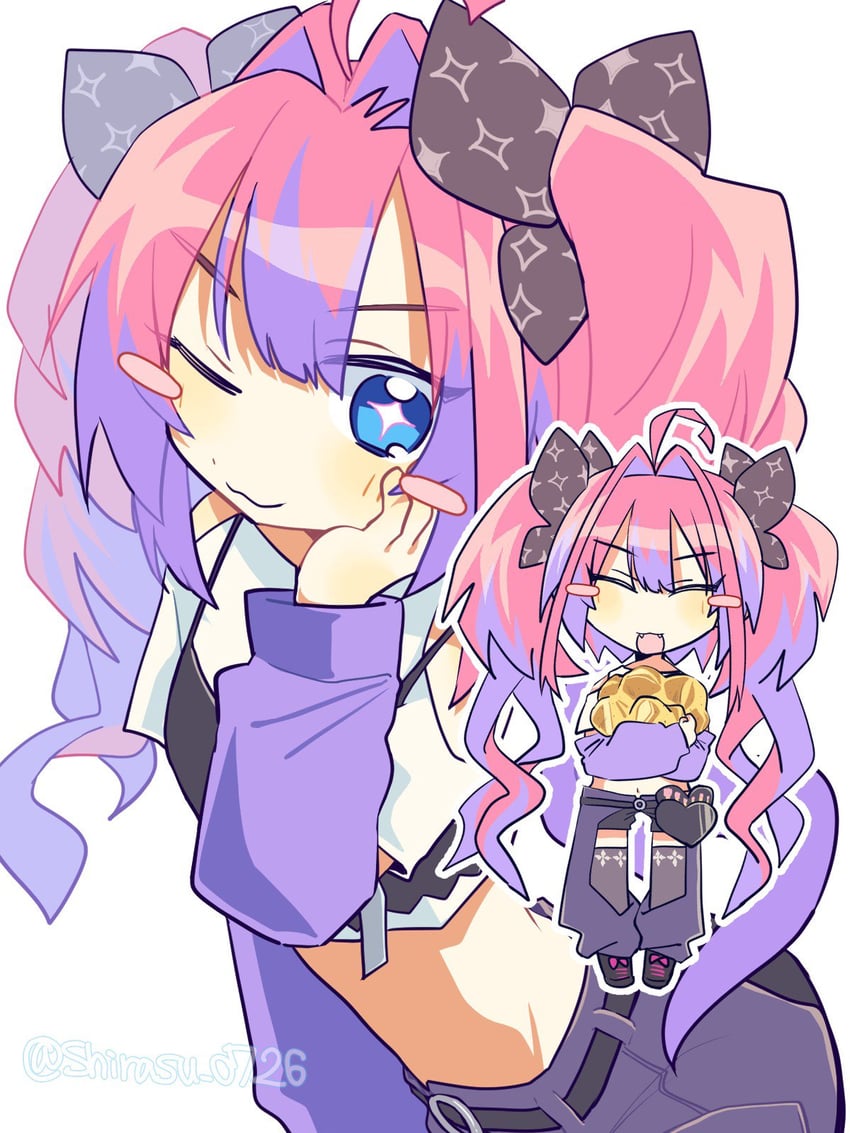 kikirara vivi (hololive and 1 more) drawn by nm_shirasu