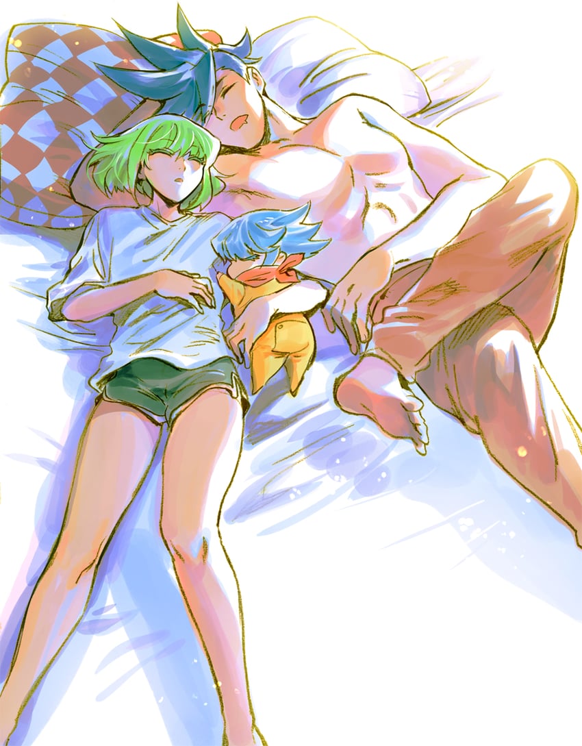 lio fotia and galo thymos (promare) drawn by bae_(baebae)