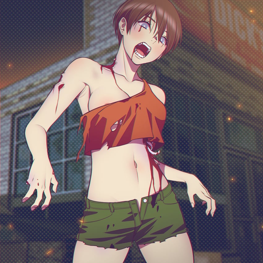 resident evil and 1 more drawn by andrian_januar_adilia