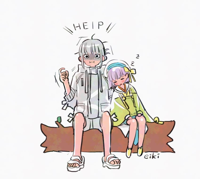 oberon and kazuradrop (fate and 1 more) drawn by eiki_(eikityou_55)