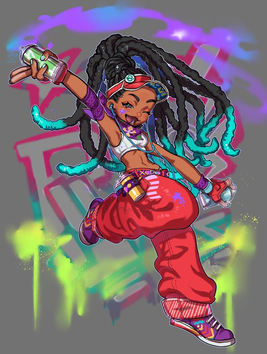 kimberly jackson (street fighter and 1 more) drawn by takayuki_nakayama