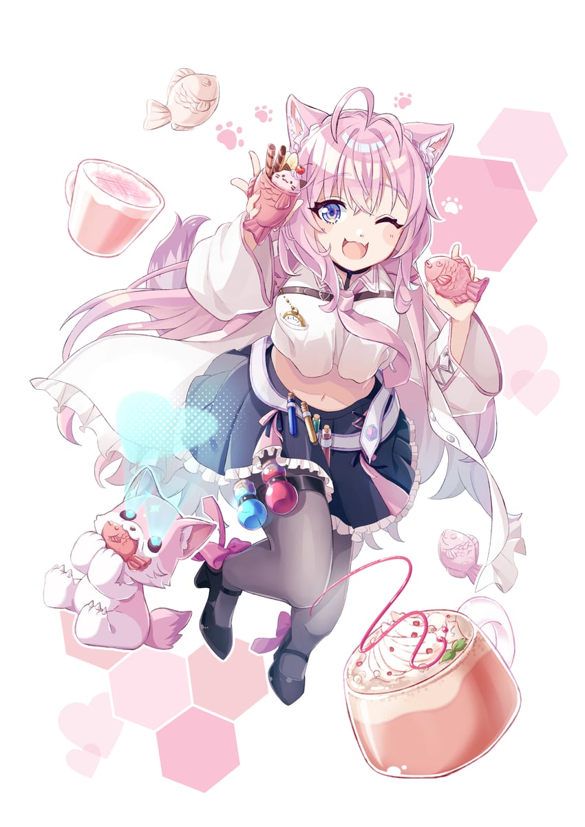hakui koyori and kokoro (hololive) drawn by rn85985