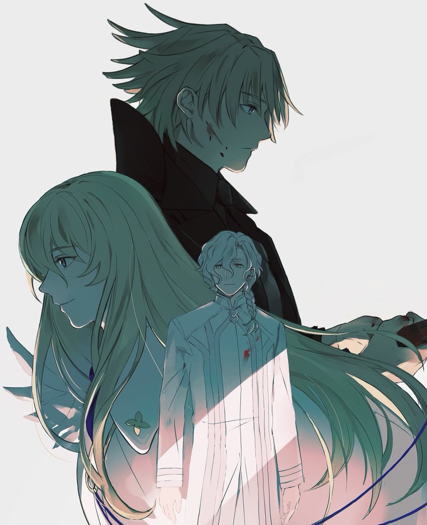 kirschtaria wodime, daybit sem void, and marisbury animusphere (fate and 1 more) drawn by myr73k