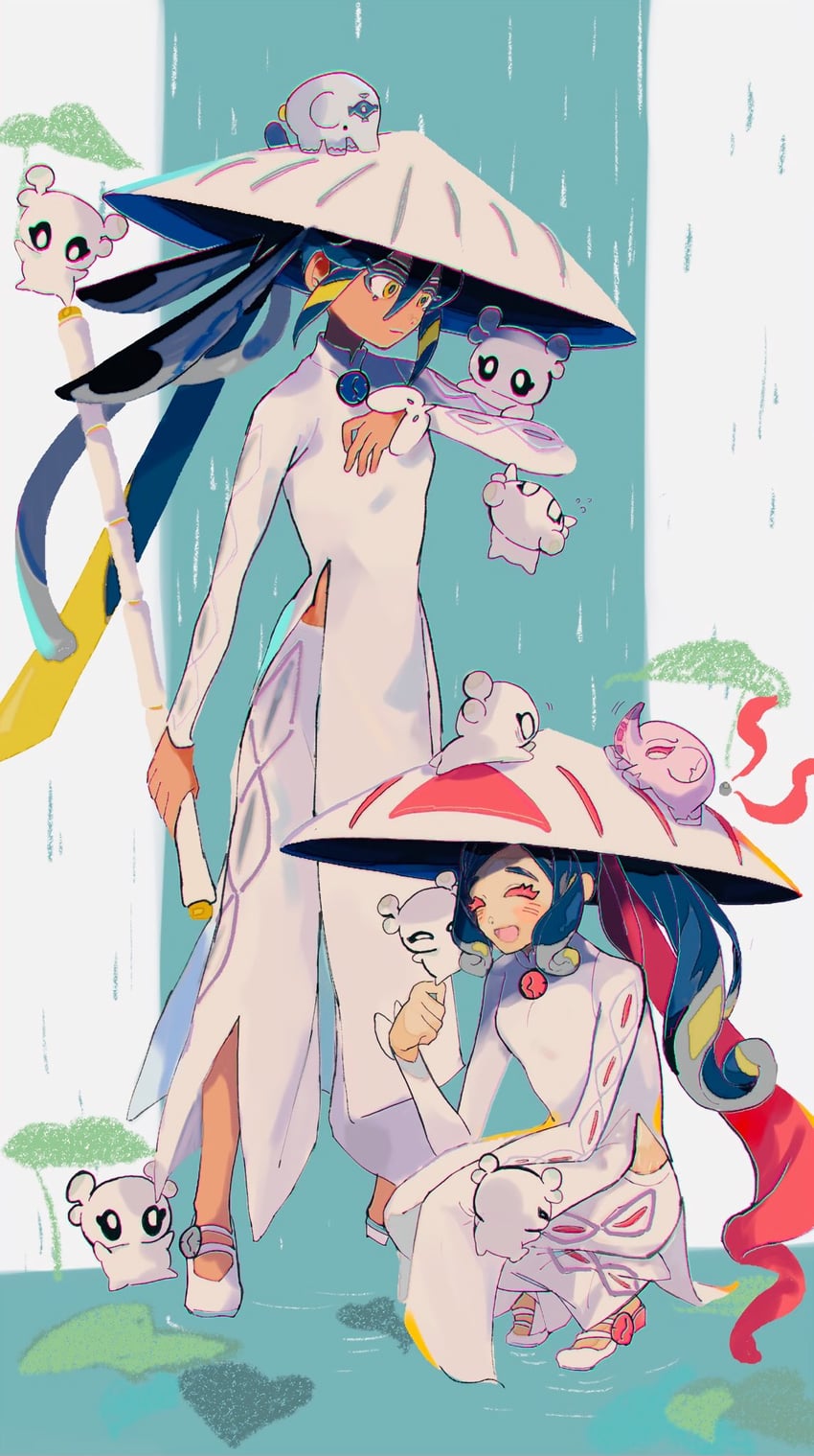 trung trac, trung nhi, and con (fate and 1 more) drawn by shiba_(picopicosa)